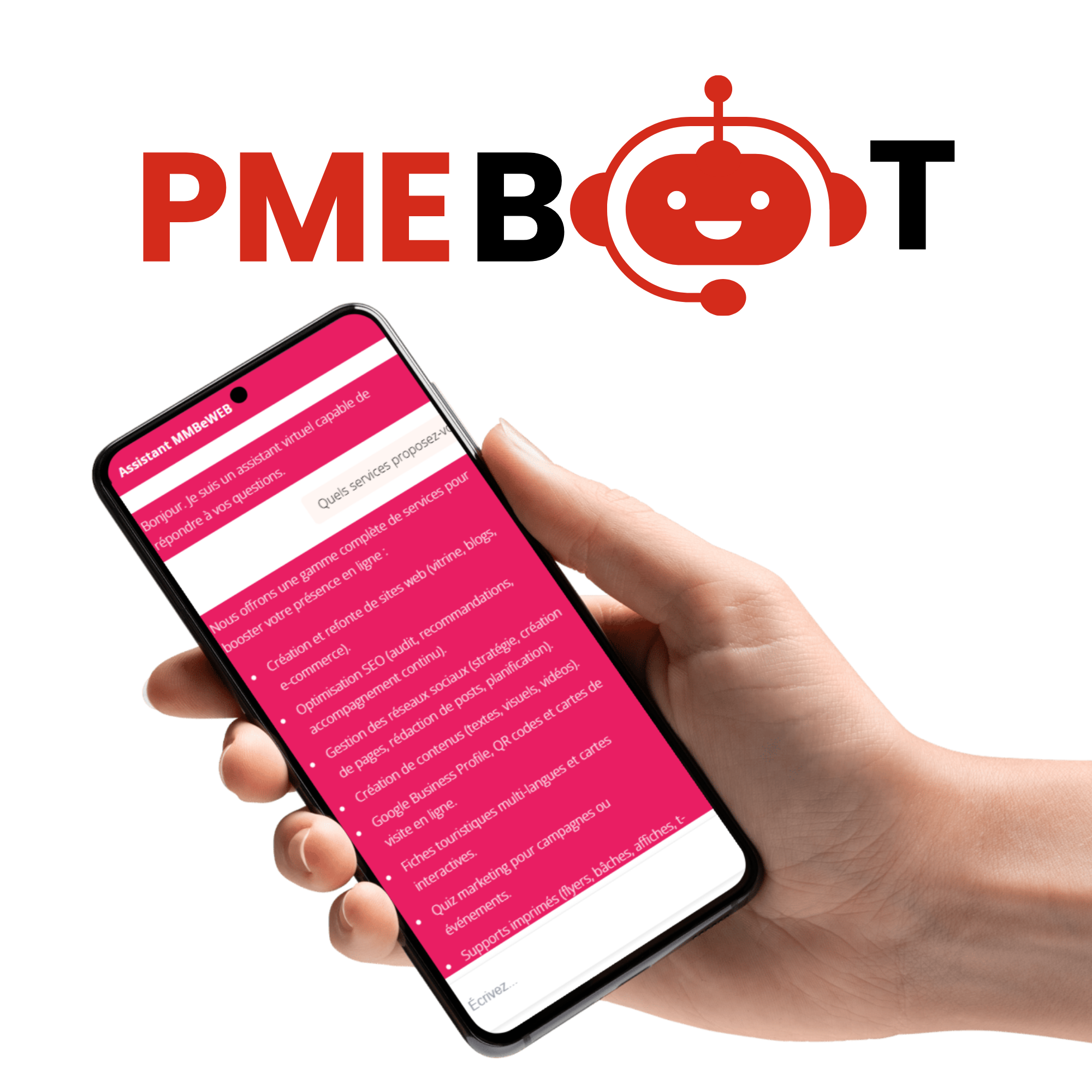 PMEBOT le chatbot intelligent concu pour les PME